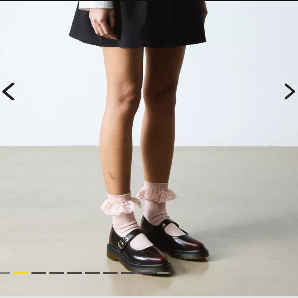 Black Mary Jane Shoes ELPHIE LEATHER